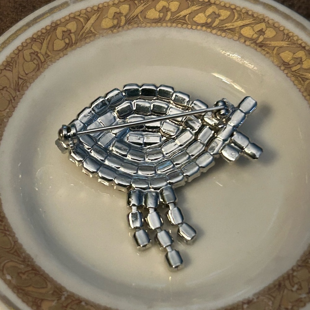 Vintage Rhinestone Fish - Picture 3 of 5